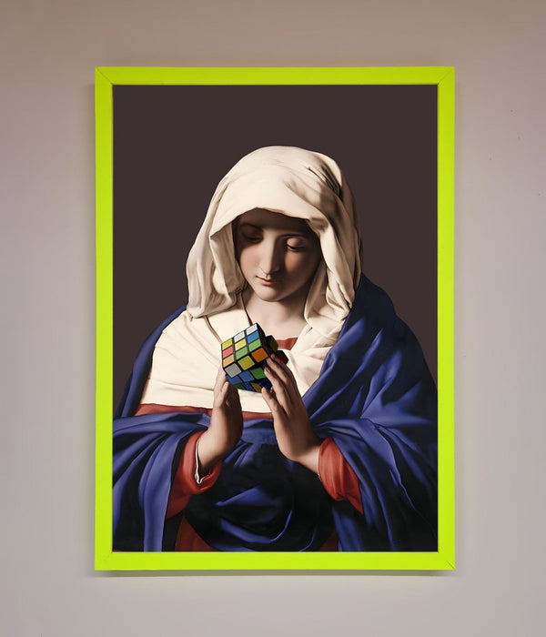 Renaissance Rubik Cube Framed Wall Art - Hi Society