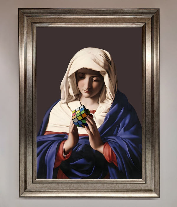 Renaissance Rubik Cube Framed Wall Art - Hi Society