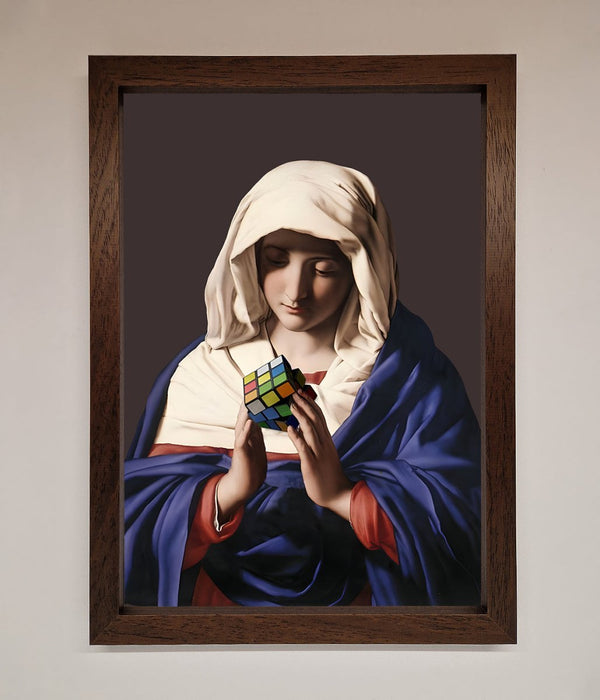 Renaissance Rubik Cube Framed Wall Art - Hi Society