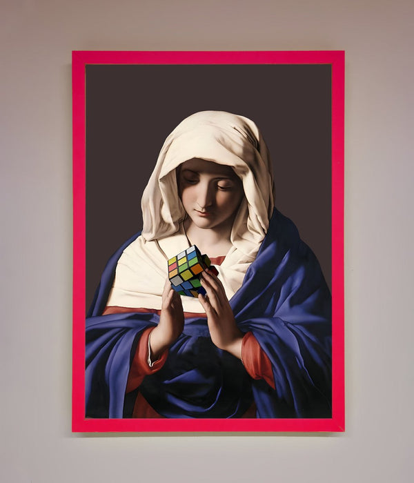 Renaissance Rubik Cube Framed Wall Art - Hi Society
