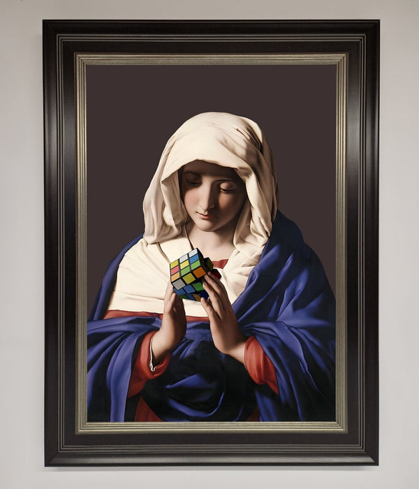 Renaissance Rubik Cube Framed Wall Art - Hi Society