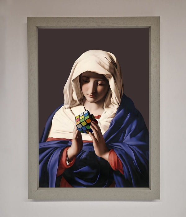 Renaissance Rubik Cube Framed Wall Art - Hi Society