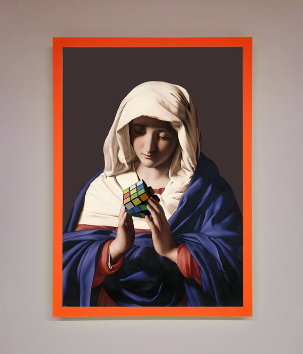 Renaissance Rubik Cube Framed Wall Art - Hi Society