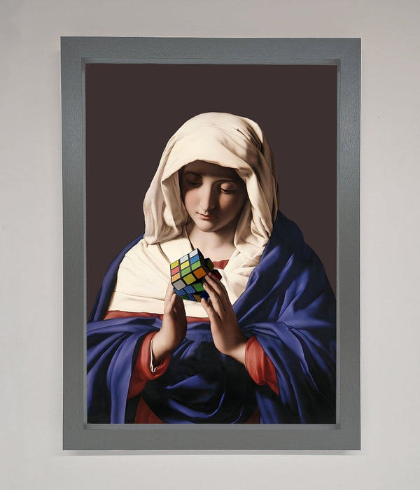 Renaissance Rubik Cube Framed Wall Art - Hi Society