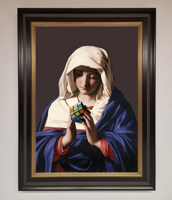 Renaissance Rubik Cube Framed Wall Art - Hi Society