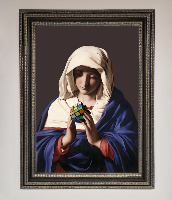 Renaissance Rubik Cube Framed Wall Art - Hi Society