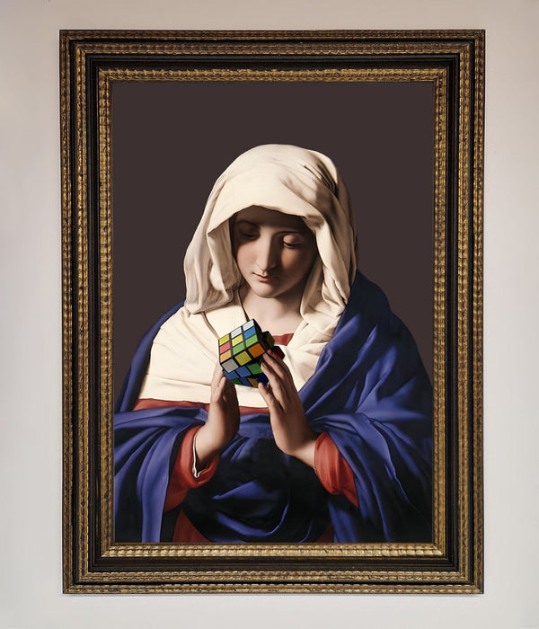 Renaissance Rubik Cube Framed Wall Art - Hi Society