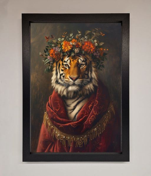 Renaissance Tiger Framed Wall Art - Hi Society