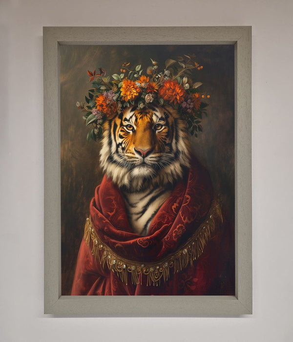 Renaissance Tiger Framed Wall Art - Hi Society