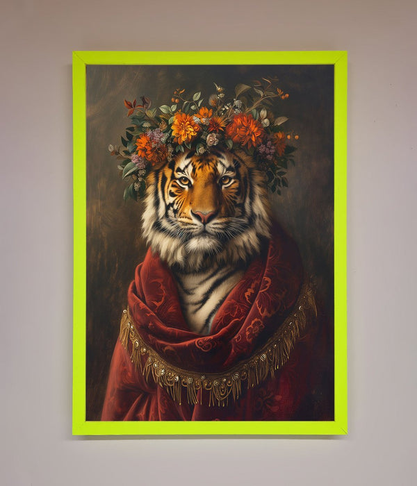 Renaissance Tiger Framed Wall Art - Hi Society