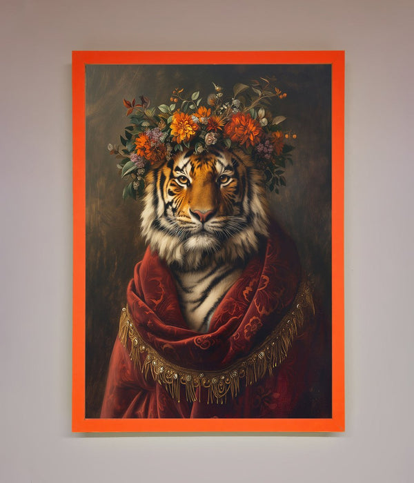 Renaissance Tiger Framed Wall Art - Hi Society