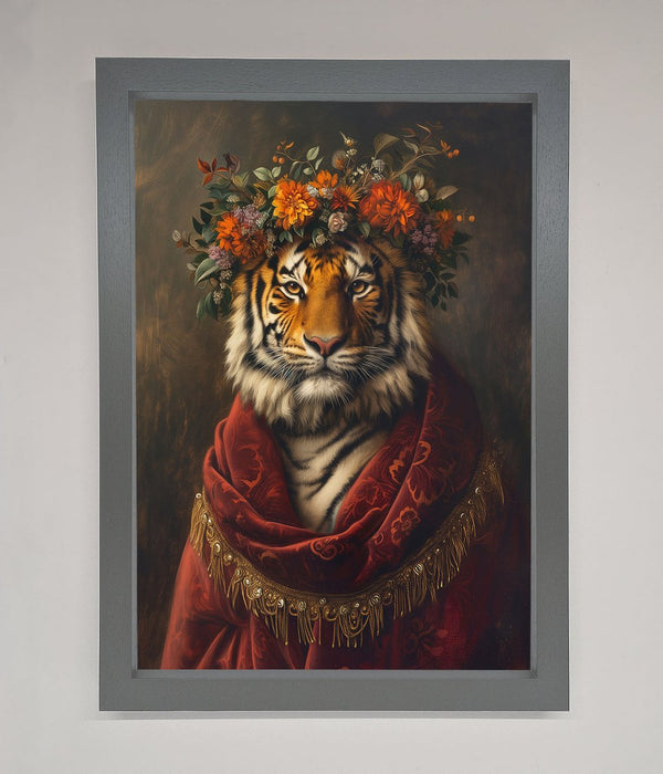 Renaissance Tiger Framed Wall Art - Hi Society