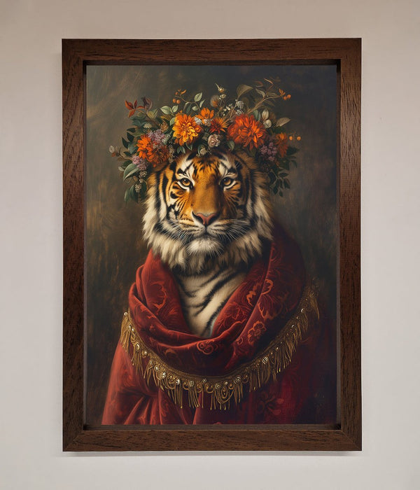 Renaissance Tiger Framed Wall Art - Hi Society