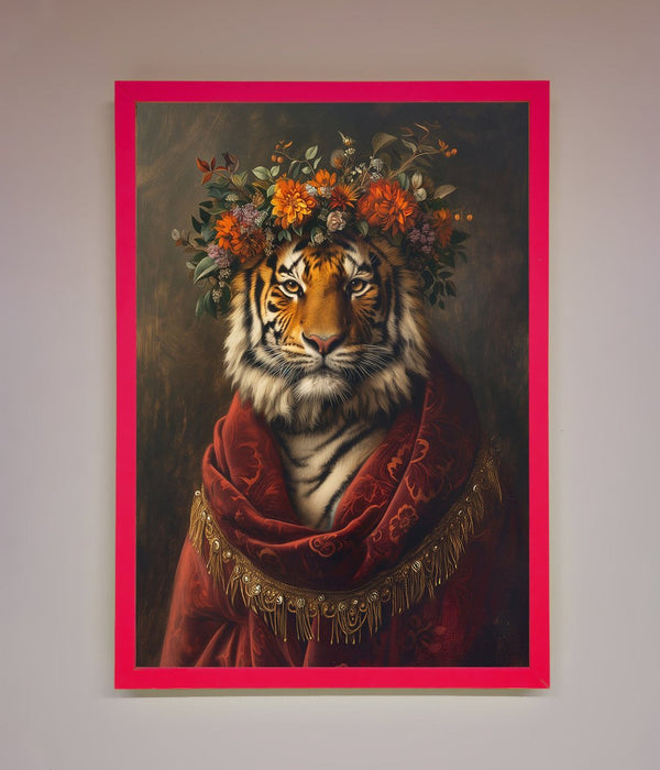 Renaissance Tiger Framed Wall Art - Hi Society