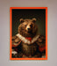 Rennaissance Bear Framed Poster - Hi Society