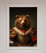 Rennaissance Bear Framed Poster - Hi Society