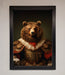Rennaissance Bear Framed Poster - Hi Society