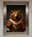Rennaissance Bear Framed Poster - Hi Society