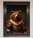 Rennaissance Bear Framed Poster - Hi Society