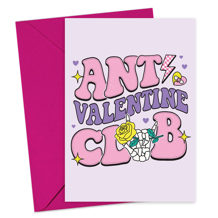 Retro Anti Valentine’s Card - Greeting & Note Cards