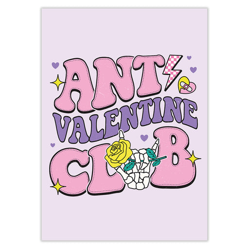Retro Anti Valentine’s Card - Greeting & Note Cards