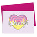 Retro I Hate You Card - Greeting & Note Cards