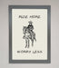 Ride More Worry Less Framed Wall Art - Hi Society