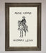 Ride More Worry Less Framed Wall Art - Hi Society