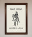 Ride More Worry Less Framed Wall Art - Hi Society