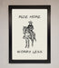 Ride More Worry Less Framed Wall Art - Hi Society
