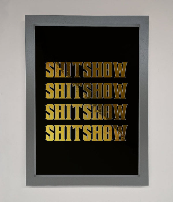 Rude Quote Foil Print - Hi Society
