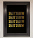 Rude Quote Foil Print - Hi Society