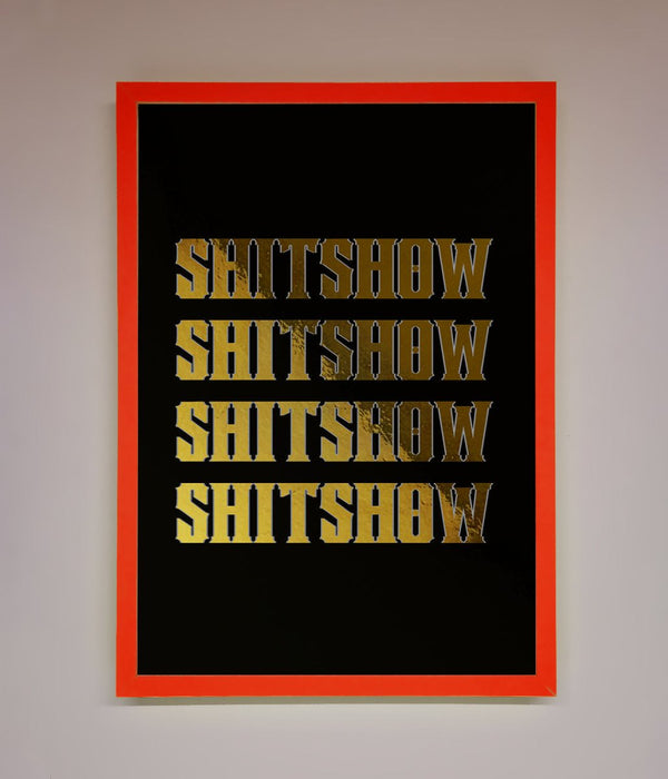 Rude Quote Foil Print - Hi Society