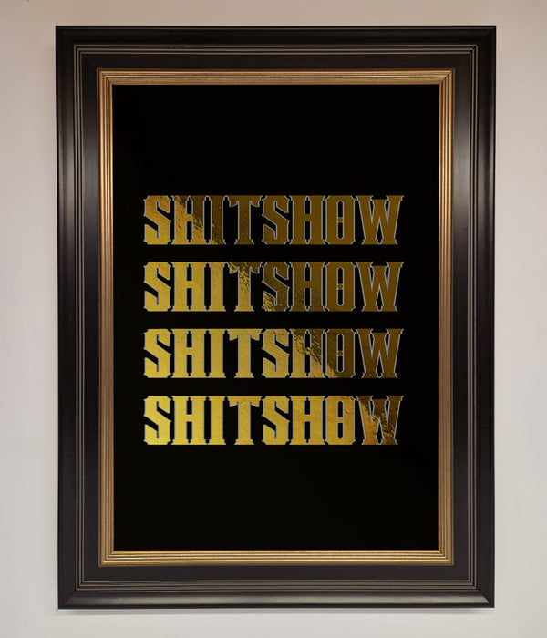Rude Quote Foil Print - Hi Society