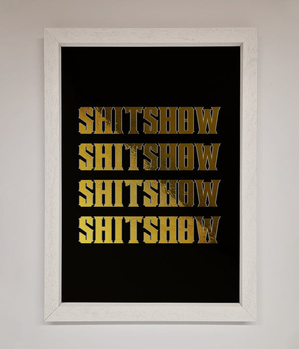 Rude Quote Foil Print - Hi Society
