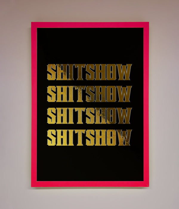 Rude Quote Foil Print - Hi Society