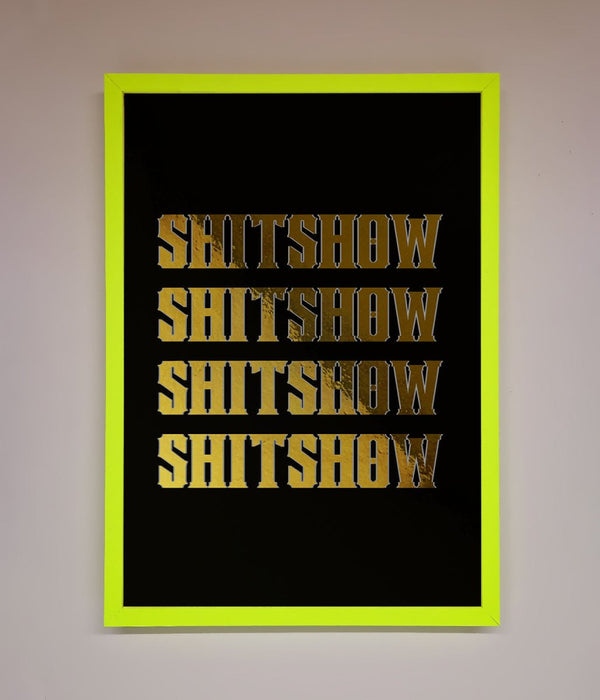 Rude Quote Foil Print - Hi Society