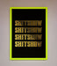 Rude Quote Foil Print - Hi Society