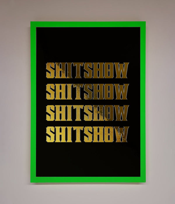 Rude Quote Foil Print - Hi Society