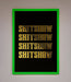 Rude Quote Foil Print - Hi Society