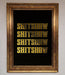 Rude Quote Foil Print - Hi Society