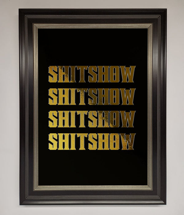 Rude Quote Foil Print - Hi Society