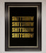 Rude Quote Foil Print - Hi Society