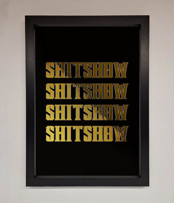 Rude Quote Foil Print - Hi Society