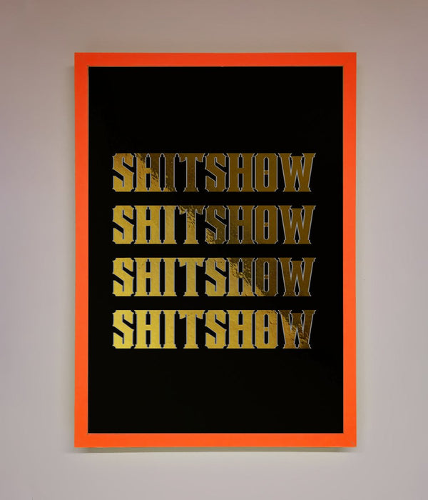 Rude Quote Foil Print - Hi Society