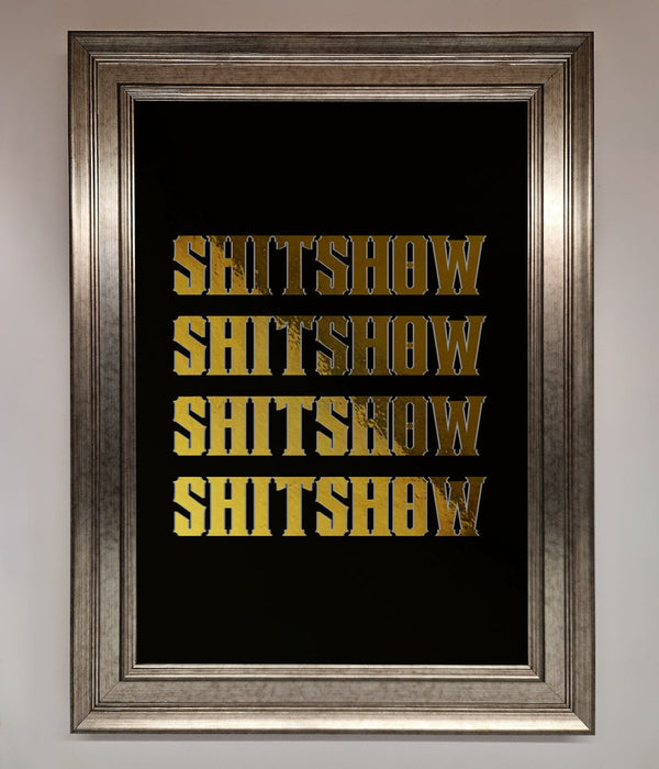 Rude Quote Foil Print - Hi Society