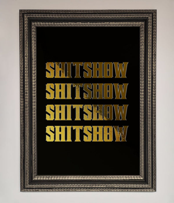 Rude Quote Foil Print - Hi Society