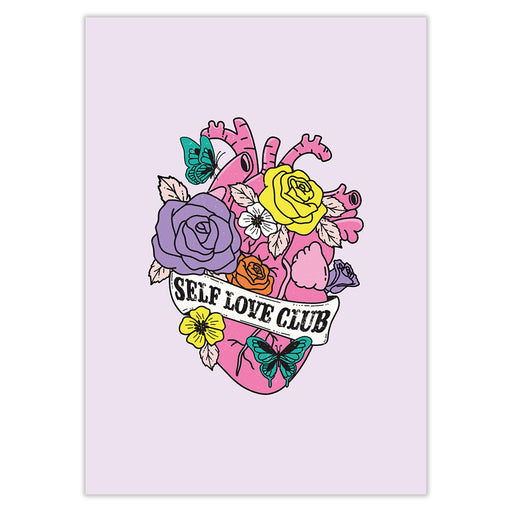 Self Love Club Card - Greeting & Note Cards