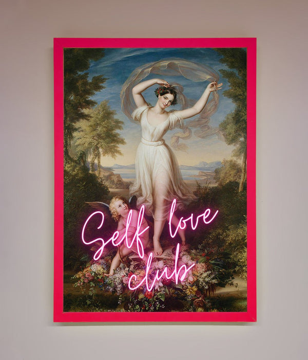 Self Love Club Framed Wall Art - Hi Society