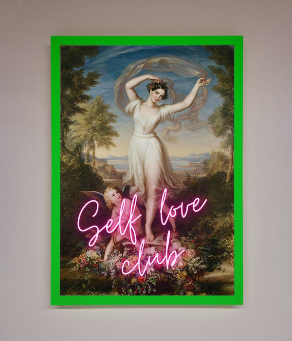 Self Love Club Framed Wall Art - Hi Society